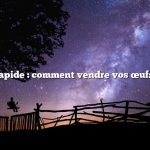 Réponse rapide : comment vendre vos œufs au Texas